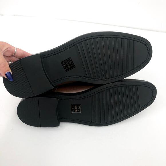 FAIRLANE & SONS Mens Feawin Flex Oxford Shoes Size 12 Tan Brown Leather NWOB - Picture 9 of 11